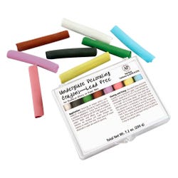 Image for AMACO Underglaze Decorating Crayons Set A, Assorted Colors, Set of 8 from School Specialty