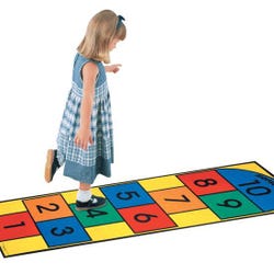 Image for Hopscotch Play Carpet, 7 x 2 Feet from School Specialty
