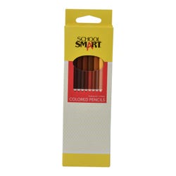 School Smart Multicultural Colored Pencils, Set of 8, Item 2091261