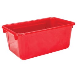 Image for School Smart Storage Tray, 7-7/8 x 12-1/4 x 5-3/8 Inches, Red from School Specialty