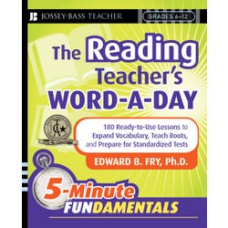 Image for John Wiley And Sons The Reading Teacher's Word-A-Day, Softcover from School Specialty