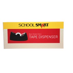 Image for School Smart Weighted Tape Dispenser with 1 Inch Core, Black from School Specialty
