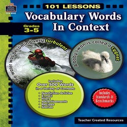 Vocabulary Games, Activities, Books Supplies, Item Number 089931