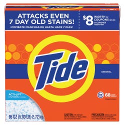 Image for Tide Powder Laundry Detergent, 95 Ounces, Original Scent, Case of 3 from School Specialty