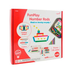 Image for Learning Advantage FunPlay Number Rods from School Specialty