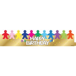 Image for Hygloss Happy Birthday Crowns, Pack of 24 from School Specialty