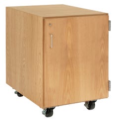 Image for Diversified Woodcrafts M Series Mobile Storage Cabinet, Hinged Right Door, 24 x 22 x 30 Inches from School Specialty