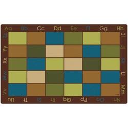 Image for Carpets for Kids Nature's Colors Seating Carpet, 6 x 9 Feet, Rectangle, Brown from School Specialty