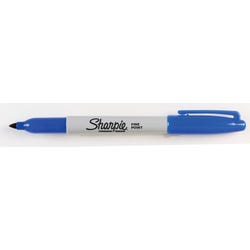 Image for Sharpie Fine Permanent Markers, Blue, Pack of 12 from School Specialty