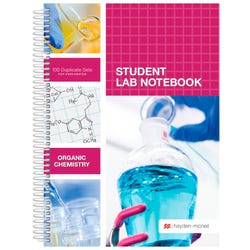 Image for Organic Chemistry Spiral Bound Top-page Perforated Student Lab Notebook, 8.5 L x 11 W in, 100 Pages from School Specialty