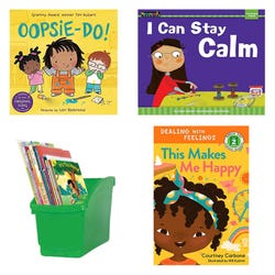 Image for Achieve It! Growth Mindset And Mindfulness Thematic Book Box, Grades K to 1, Set of 35 from School Specialty