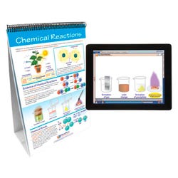 Image for NewPath Learning Chemical Reactions Flip Chart Flip Chart and Online Multimedia Lesson from School Specialty