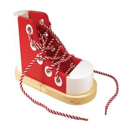 Image for Melissa & Doug Wooden Lacing Shoe from School Specialty