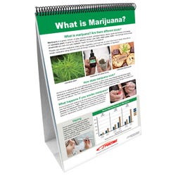 Image for Sportime All About Marijuana Flip Chart Set, Grades 5 to 12 from School Specialty