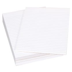 School Smart Legal Pad, 8-1/2 x 11 Inches, White, 50 Sheets, Pack of 12 085271