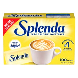 Image for Splenda Single-Serving Sugar Substitute, 1 g, Pack of 100 from School Specialty