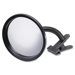 Image for See-All Convex Mirror with Adjustable Mount Brackets, 7 in Diameter, Plexiglas, Black from School Specialty