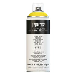 Image for Liquitex Water Based Professional Spray Paint, 400 ml Aerosol Can, Cadmium Yellow Medium from School Specialty
