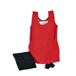 Image for Abilitations Weighted Vest, Red, X-Small, 2 Pounds from School Specialty