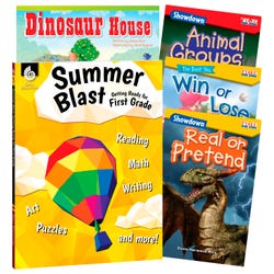 Teacher Created Materials Learn-at-Home Summer Reading Bundle, Grade 1, Set of 5 Item Number 2088887