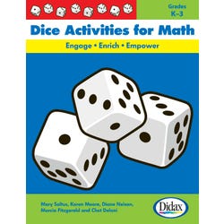 Image for Didax Dice Activities for Math from School Specialty