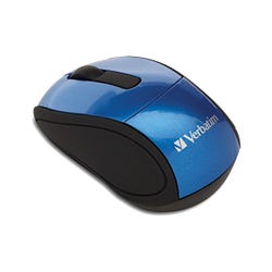Image for Verbatim Wireless Mini Travel Optical Mouse, Blue from School Specialty