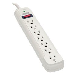 Tripp Lite 7-Outlet Surge Protector, 25 Foot Cord, 1080 Joules, Light Gray 2136065