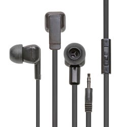 Image for Califone E3 Stereo Earbuds with Inline Volume Control, 3.5mm Plug, Black from School Specialty