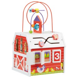 Image for Melissa & Doug First Play Slide, Sort & Roll Activity Barn from School Specialty