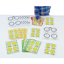 Image for Educational Advantage Time Activity Cards from School Specialty