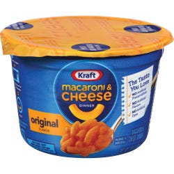 Image for Kraft EasyMac Original Microwaveable Cup, 2.05 Ounce, Pack of 10 from School Specialty
