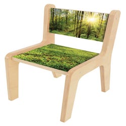 Image for Whitney Brothers Nature View Summer Chair, 14-Inch Seat, 13-3/4 x 17 x 25-1/2 Inches from School Specialty