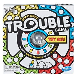 Image for Hasbro Trouble Pop-O-Matic Game from School Specialty