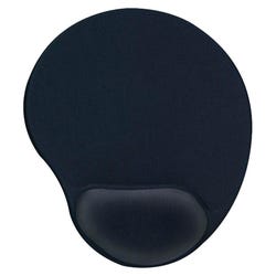 Image for Compucessory Gel Mouse Pad with Wrist Rest, 9 x 10 Inches, Black from School Specialty