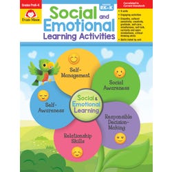 Evan-Moor Social And Emotional Learning Activities, Grades PreK-K, Item Number 2098454