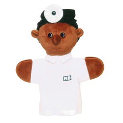 Image for Get Ready Kids Doctor Hand Puppet, African American Ethnicity, 11 Inches from School Specialty