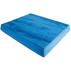 Image for Ecowise Rectangular Balance Pad, 19 x 15 x 2-3/8 Inches, Soft EVA Foam, Blue from School Specialty