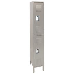 Image for Republic Qwik-Ship Lockers, 2-Tier, 1 Wide from School Specialty