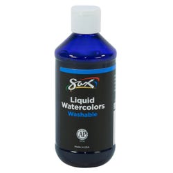 Image for Sax Liquid Washable Watercolor Paint, 8 Ounces, Blue-Violet from School Specialty