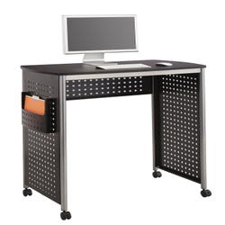Image for Safco Scoot Stand-Up Mobile Workstation, 39-1/2 x 23-1/4 x 42 Inches, Black from School Specialty