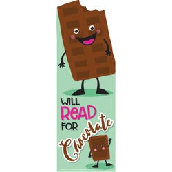 Image for Eureka Bookmarks, Chocolate Scented, 2 x 6 Inches, Pack of 24 from School Specialty