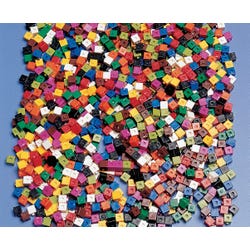 EDX Education Interlocking Centimeter Cubes, Assorted Colors, Set of 1000 Item Number 072242