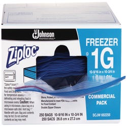 Ziploc 1-Gallon Freezer Bag 2-11/16 Millimeter 1595287