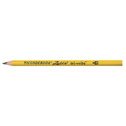 Image for Ticonderoga Laddie TriWrite Triangular Pencils without Erasers, Yellow, Pack of 36 from School Specialty