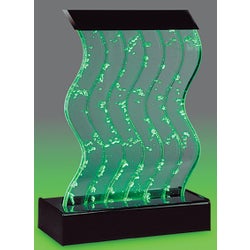 Desktop LED Wave Water Panel, 8 x 16 x 22 Inches 2120532