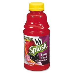 Image for V8 Splash Berry Blend Fruit Juice Drink, 16 Ounces, Pack of 12 from School Specialty