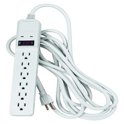 Image for Fellowes 6 Outlet Office/Home Surge Protector, 15 Foot Cord from School Specialty