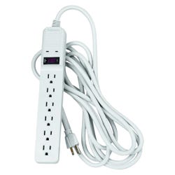Image for Fellowes 6 Outlet Office/Home Surge Protector, 15 Foot Cord from School Specialty