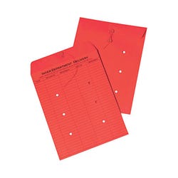 Image for Quality Park Inter-Departmental Envelopes, 10 x 13 Inches, Red, Box of 100 from School Specialty