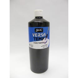 Image for Sax Versatemp Heavy-Bodied Tempera Paint, 1 Quart, Black from School Specialty
